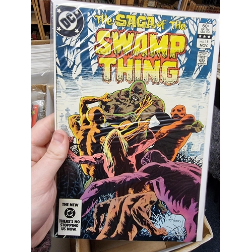 335 - SWAMP THING/DOCTOR STRANGE: collection of approx 218 mixed issues, largely 1970s-80s period, ge... 