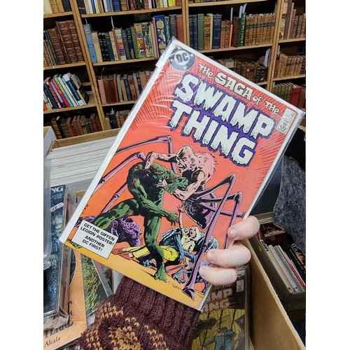 335 - SWAMP THING/DOCTOR STRANGE: collection of approx 218 mixed issues, largely 1970s-80s period, ge... 