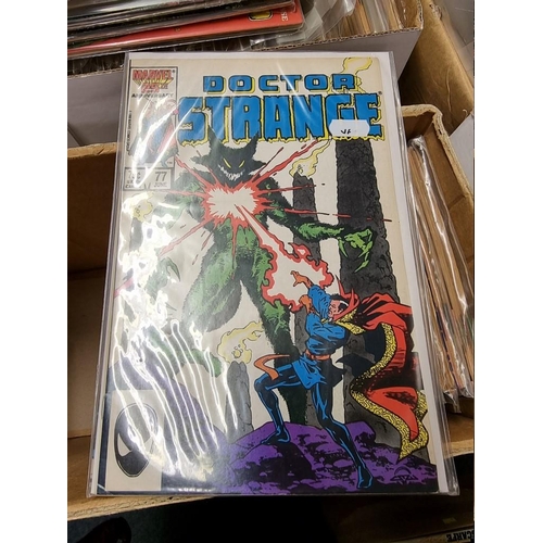 335 - SWAMP THING/DOCTOR STRANGE: collection of approx 218 mixed issues, largely 1970s-80s period, ge... 