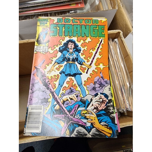 335 - SWAMP THING/DOCTOR STRANGE: collection of approx 218 mixed issues, largely 1970s-80s period, ge... 