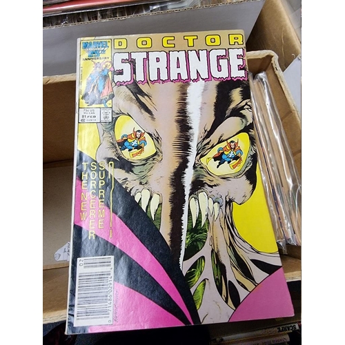 335 - SWAMP THING/DOCTOR STRANGE: collection of approx 218 mixed issues, largely 1970s-80s period, ge... 