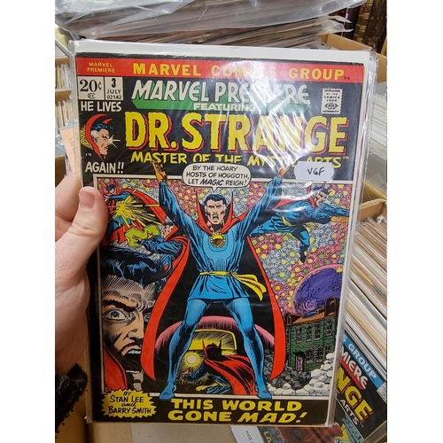 335 - SWAMP THING/DOCTOR STRANGE: collection of approx 218 mixed issues, largely 1970s-80s period, ge... 