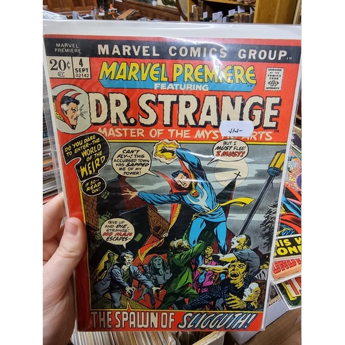 335 - SWAMP THING/DOCTOR STRANGE: collection of approx 218 mixed issues, largely 1970s-80s period, ge... 