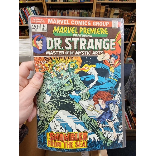 335 - SWAMP THING/DOCTOR STRANGE: collection of approx 218 mixed issues, largely 1970s-80s period, ge... 