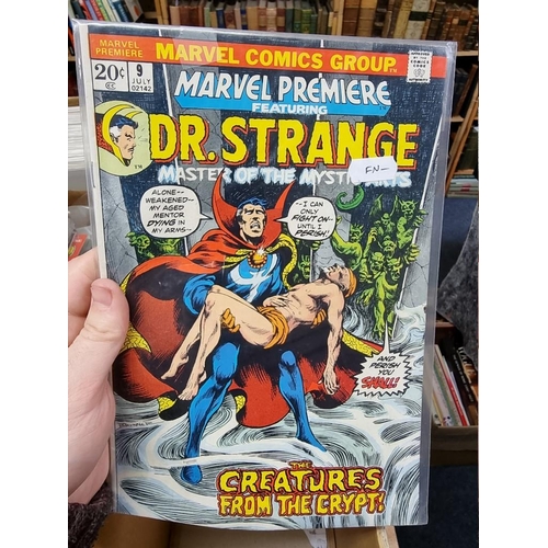 335 - SWAMP THING/DOCTOR STRANGE: collection of approx 218 mixed issues, largely 1970s-80s period, ge... 