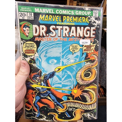 335 - SWAMP THING/DOCTOR STRANGE: collection of approx 218 mixed issues, largely 1970s-80s period, ge... 