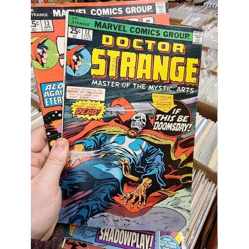 335 - SWAMP THING/DOCTOR STRANGE: collection of approx 218 mixed issues, largely 1970s-80s period, ge... 