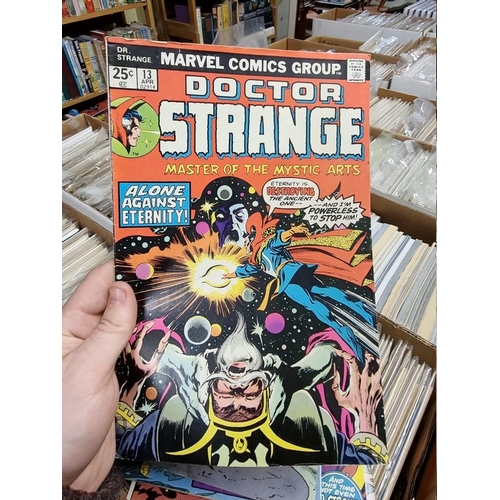 335 - SWAMP THING/DOCTOR STRANGE: collection of approx 218 mixed issues, largely 1970s-80s period, ge... 