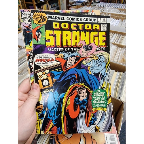 335 - SWAMP THING/DOCTOR STRANGE: collection of approx 218 mixed issues, largely 1970s-80s period, ge... 