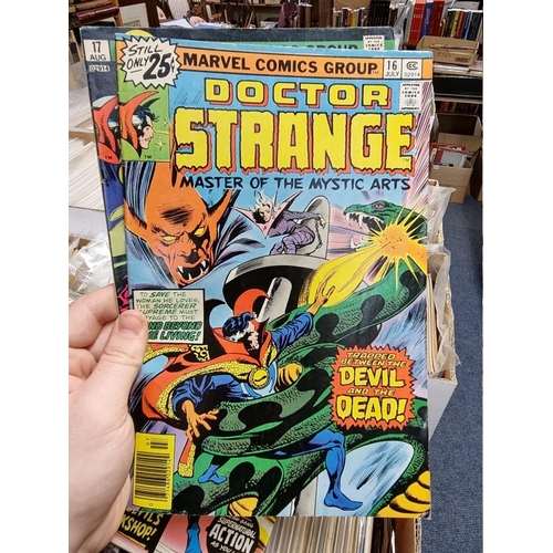 335 - SWAMP THING/DOCTOR STRANGE: collection of approx 218 mixed issues, largely 1970s-80s period, ge... 