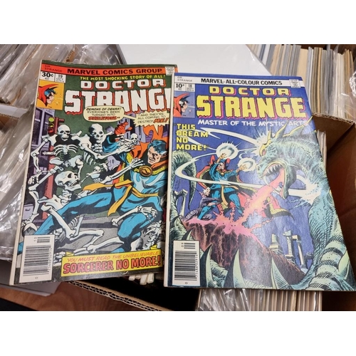 335 - SWAMP THING/DOCTOR STRANGE: collection of approx 218 mixed issues, largely 1970s-80s period, ge... 