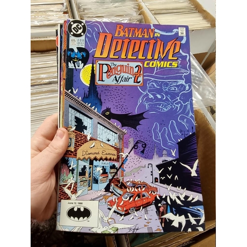 338 - DC COMICS: BATMAN: collection of approx 130 issues, Batman Detective comics, various periods, genera... 