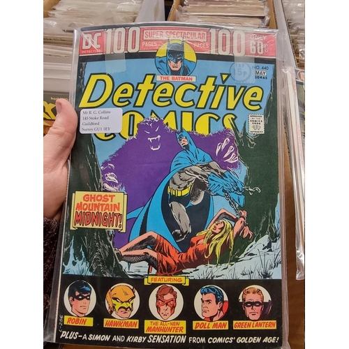 338 - DC COMICS: BATMAN: collection of approx 130 issues, Batman Detective comics, various periods, genera... 