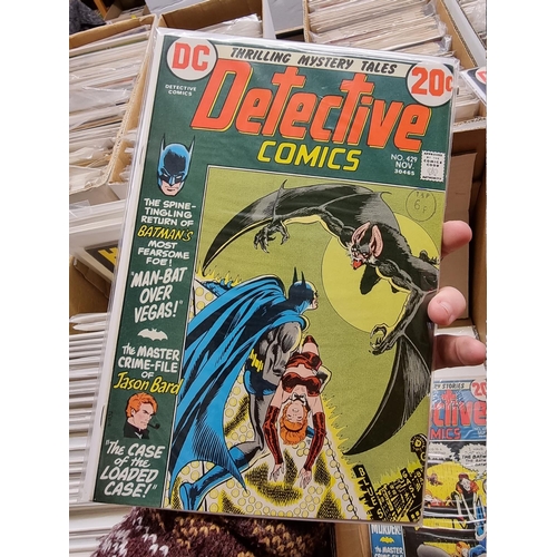 338 - DC COMICS: BATMAN: collection of approx 130 issues, Batman Detective comics, various periods, genera... 