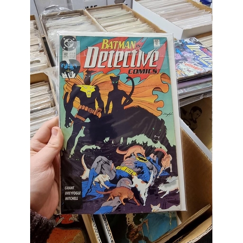 338 - DC COMICS: BATMAN: collection of approx 130 issues, Batman Detective comics, various periods, genera... 