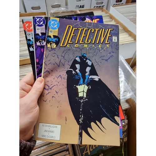 338 - DC COMICS: BATMAN: collection of approx 130 issues, Batman Detective comics, various periods, genera... 