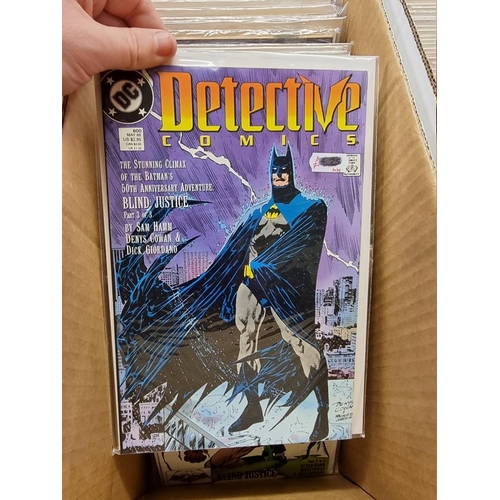 338 - DC COMICS: BATMAN: collection of approx 130 issues, Batman Detective comics, various periods, genera... 