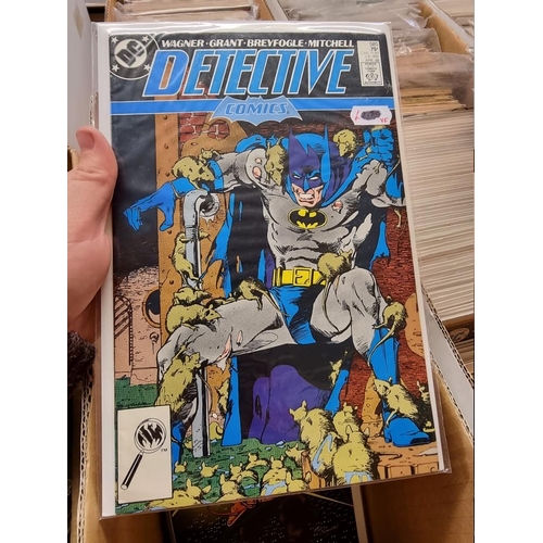 338 - DC COMICS: BATMAN: collection of approx 130 issues, Batman Detective comics, various periods, genera... 