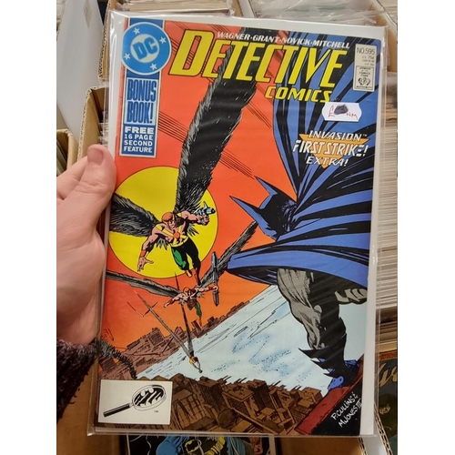 338 - DC COMICS: BATMAN: collection of approx 130 issues, Batman Detective comics, various periods, genera... 