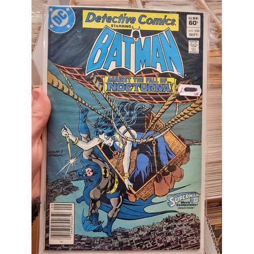 338 - DC COMICS: BATMAN: collection of approx 130 issues, Batman Detective comics, various periods, genera... 