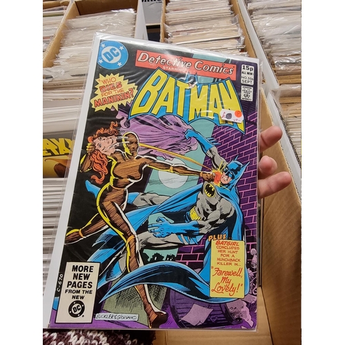 338 - DC COMICS: BATMAN: collection of approx 130 issues, Batman Detective comics, various periods, genera... 