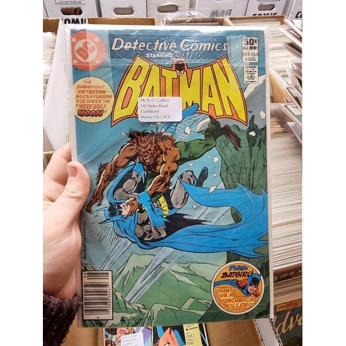 338 - DC COMICS: BATMAN: collection of approx 130 issues, Batman Detective comics, various periods, genera... 