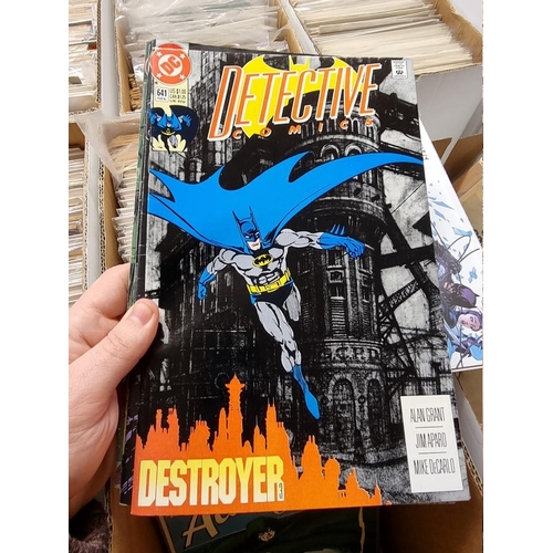 338 - DC COMICS: BATMAN: collection of approx 130 issues, Batman Detective comics, various periods, genera... 