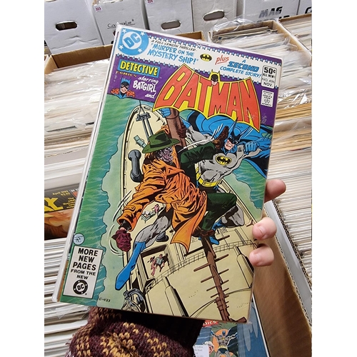 338 - DC COMICS: BATMAN: collection of approx 130 issues, Batman Detective comics, various periods, genera... 