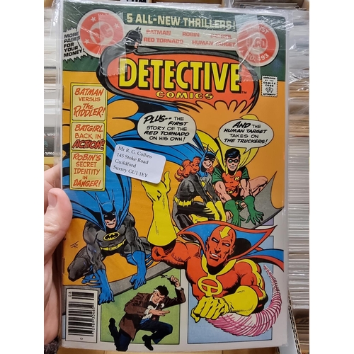 338 - DC COMICS: BATMAN: collection of approx 130 issues, Batman Detective comics, various periods, genera... 