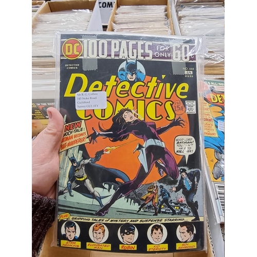 338 - DC COMICS: BATMAN: collection of approx 130 issues, Batman Detective comics, various periods, genera... 