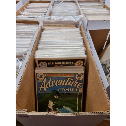 339 - COMICS: mixed collection of approx 119 titles and issues, to include Adventure Comics, Witching... 