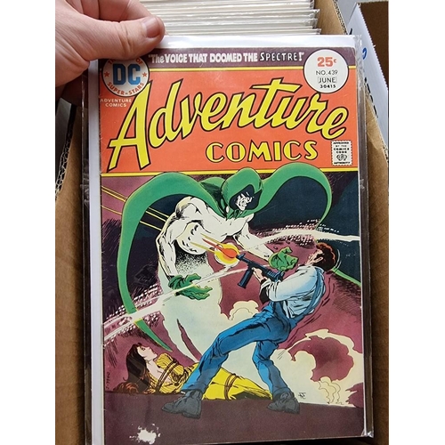 339 - COMICS: mixed collection of approx 119 titles and issues, to include Adventure Comics, Witching... 