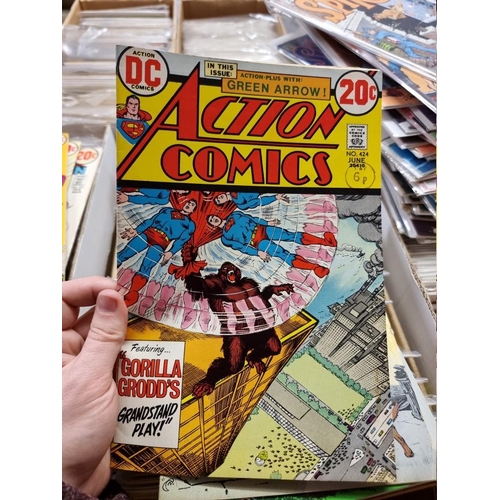 339 - COMICS: mixed collection of approx 119 titles and issues, to include Adventure Comics, Witching... 