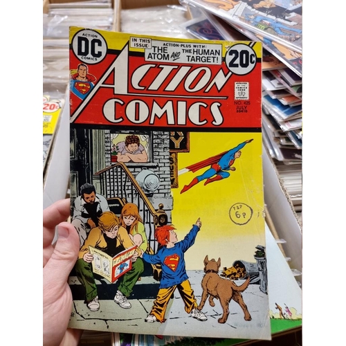 339 - COMICS: mixed collection of approx 119 titles and issues, to include Adventure Comics, Witching... 