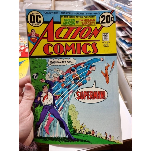 339 - COMICS: mixed collection of approx 119 titles and issues, to include Adventure Comics, Witching... 