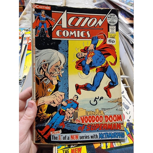 339 - COMICS: mixed collection of approx 119 titles and issues, to include Adventure Comics, Witching... 