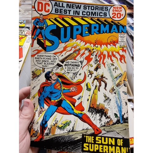 339 - COMICS: mixed collection of approx 119 titles and issues, to include Adventure Comics, Witching... 