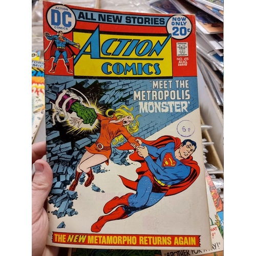 339 - COMICS: mixed collection of approx 119 titles and issues, to include Adventure Comics, Witching... 