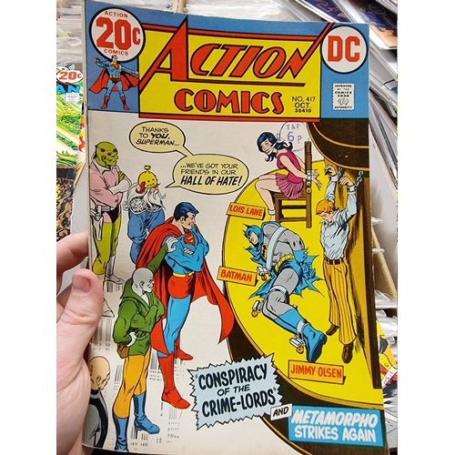 339 - COMICS: mixed collection of approx 119 titles and issues, to include Adventure Comics, Witching... 