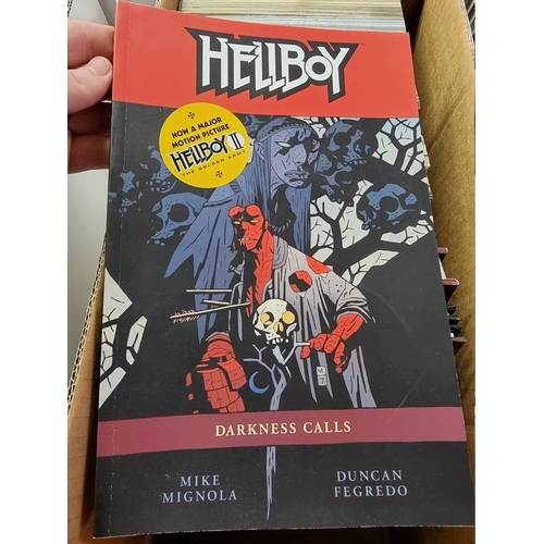 342 - HELLBOY & HELLBLAZER: 24 annuals pub. Dark Horse Books, hardback and softcover, 8vo, VG. (O... 