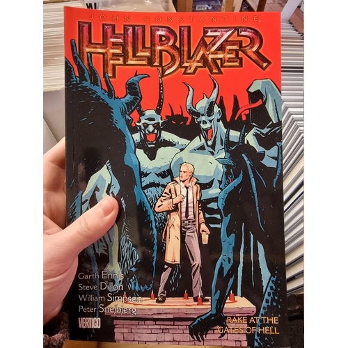 342 - HELLBOY & HELLBLAZER: 24 annuals pub. Dark Horse Books, hardback and softcover, 8vo, VG. (O... 