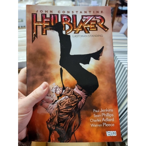 342 - HELLBOY & HELLBLAZER: 24 annuals pub. Dark Horse Books, hardback and softcover, 8vo, VG. (O... 