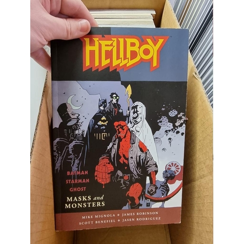 342 - HELLBOY & HELLBLAZER: 24 annuals pub. Dark Horse Books, hardback and softcover, 8vo, VG. (O... 