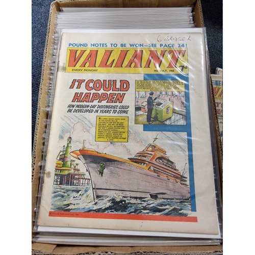 343 - VALIANT: collection of approx 115 issues, 1966-1970, generally in good condition.