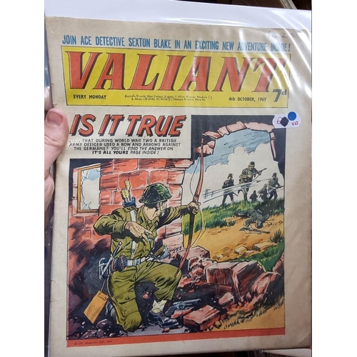 343 - VALIANT: collection of approx 115 issues, 1966-1970, generally in good condition.