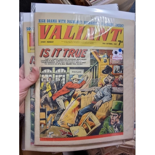 343 - VALIANT: collection of approx 115 issues, 1966-1970, generally in good condition.