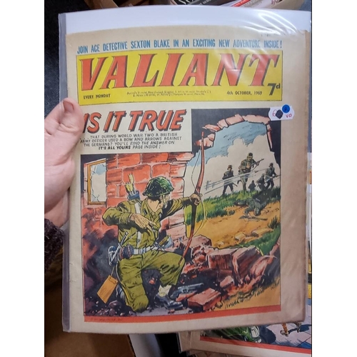 343 - VALIANT: collection of approx 115 issues, 1966-1970, generally in good condition.