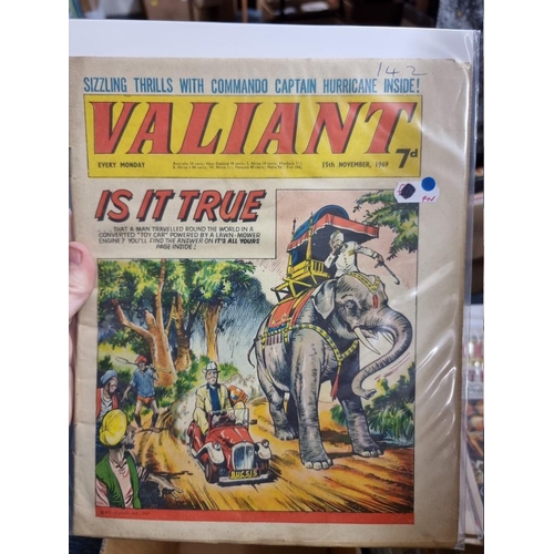 343 - VALIANT: collection of approx 115 issues, 1966-1970, generally in good condition.