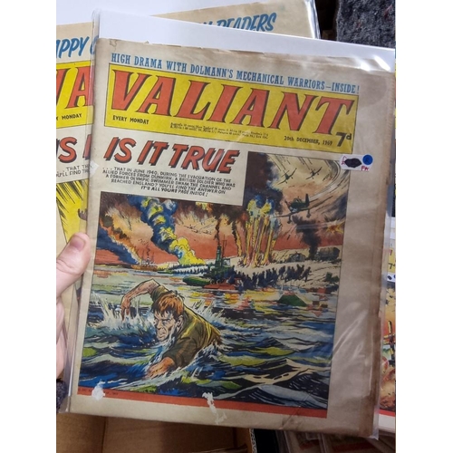 343 - VALIANT: collection of approx 115 issues, 1966-1970, generally in good condition.