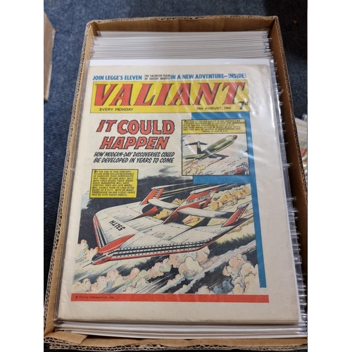 343 - VALIANT: collection of approx 115 issues, 1966-1970, generally in good condition.